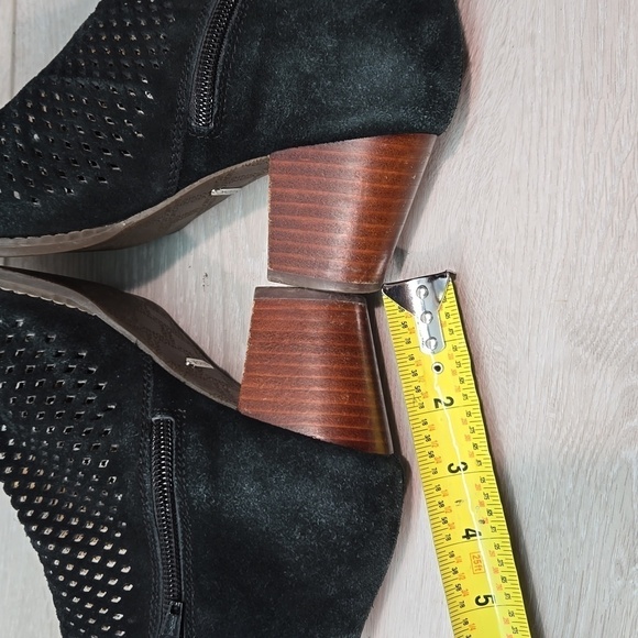 Vionic Women Chryssa Ankle Leather Heels Open Toe shoes sz 8 - Picture 11 of 16